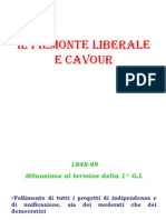 Il Piemonte Liberale e Cavour