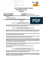 Lake County Commissioners Draft Agenda For Nov. 21, 2013