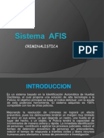 Sistema AFIS