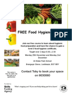 Food Hygiene Lockleaze Poster
