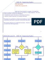 MATLAB Lecture #4 EGR 110 - Engineering Graphics