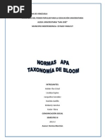 LAS NORMAS APA Y TAXONOMIA DE BLOOM.docx