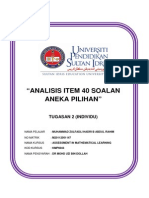 Analisis Item