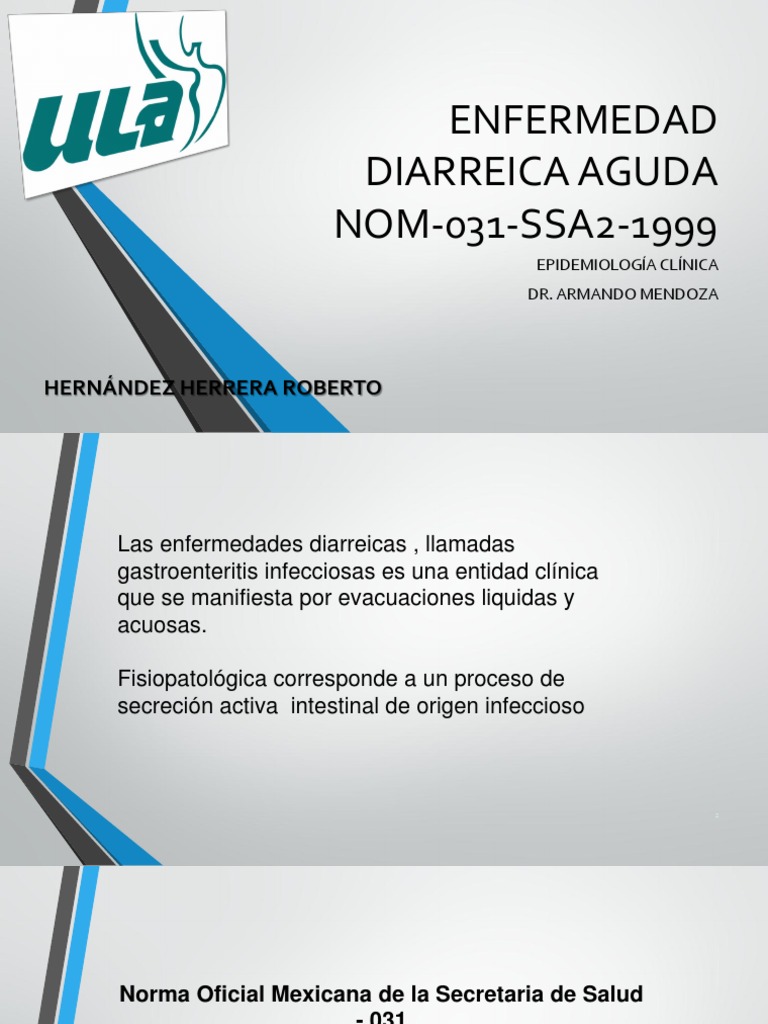 Edas | PDF | Diarrea | Epidemiología