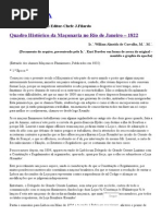 Quadro Histórico da Maçonaria no Rio de Janeiro – 1822 _ BIBLIOT3CA
