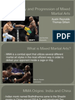 The History and Progression of Mixed Martial Arts7