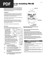 Download PM-B2 Controller Spec and Installation Manual by e-ComfortUSA SN18607984 doc pdf