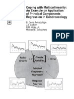 Coping With Multicollinearity: An Example On Application of Principal Components Regression in Dendroecology