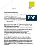 Natural England - Response to FOI Request Re Badger Cull
