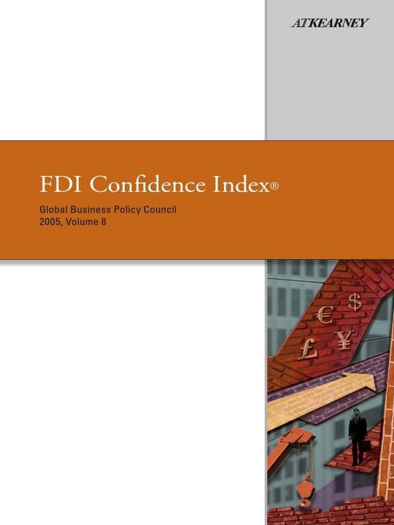 FDI Confidence Index Global Business Policy Council 2005, Volume 8