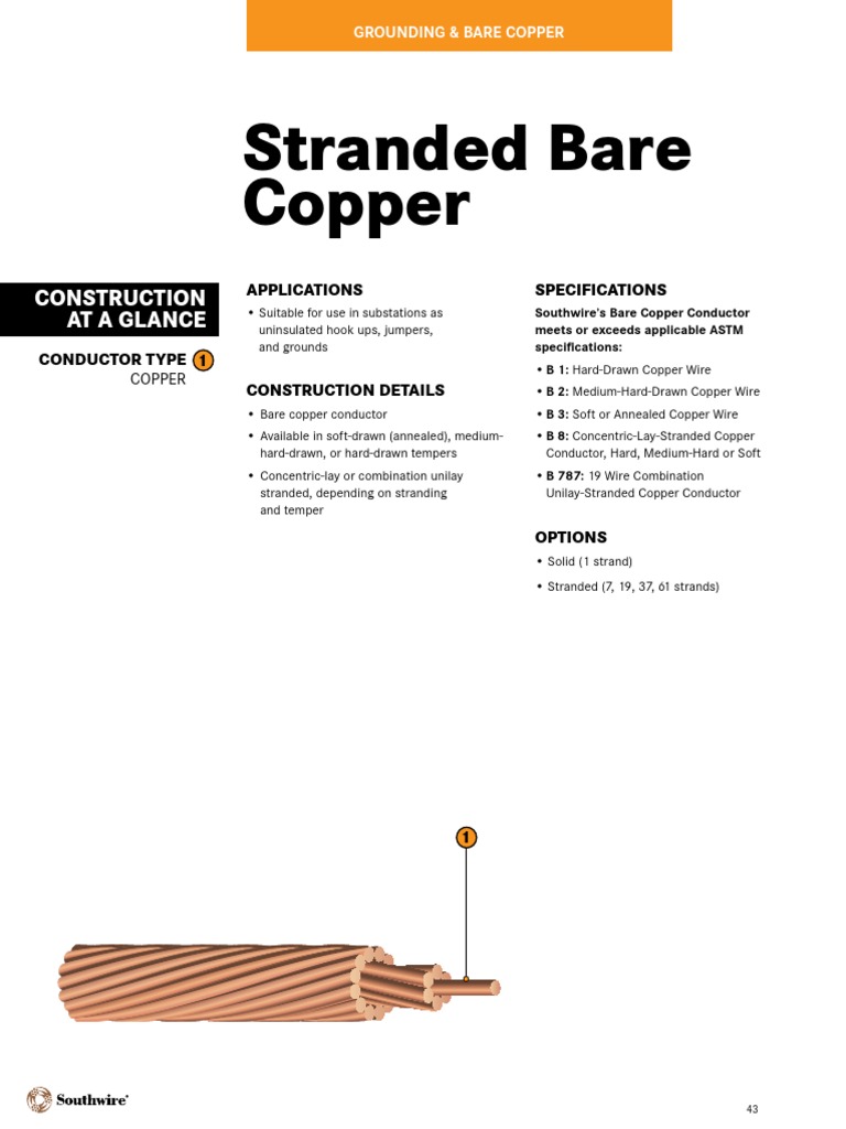 SouthWire Cu Ampacity PDF Electrical Conductor Copper