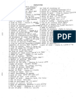 Partitives List