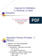 37730495 Design of Columns for Distillation Absorption Stripping