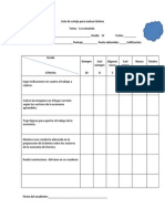 Lista de Cotejo para Evaluar Lmina