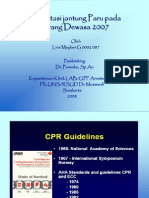 Resusitasi Jantung Paru Orang Dewasa 2007