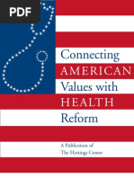 Download Connecting American Values with Health Reform by The Hastings Center SN18613590 doc pdf