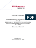 RM-001 Corredor de Conservación Chocó-Manabí PDF