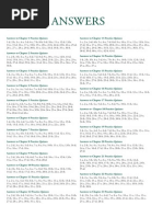 Answers To Quizzes (Inside of Back Cover) - Building Construction Principles, Materials, and Systems (2009 Update)