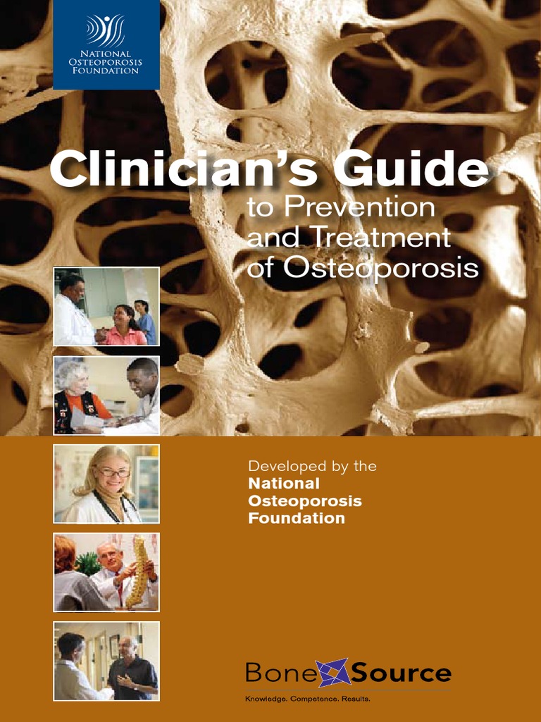 Clinician's Guide: To Prevention and Treatment of Osteoporosis | PDF