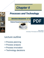 Processes and Technology: Operations Management - 6 Edition