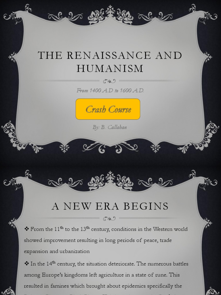 Humanism's Influence on Renaissance Art | PDF | Renaissance ...