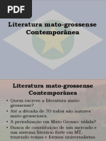Literatura mato-grossense Contemporânea