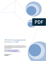 Acosta, P. MS Excel con Programación de macros en VBA