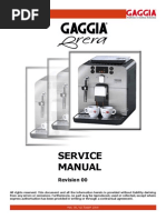 Service Manual Gaggia Brera 03-12-09