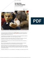 G1 - Novo sistema de saúde derruba popularidade de Obama, diz pesquisa (19-11-13)