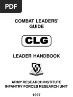 Army Research Institute - Combat Leaders' Guide