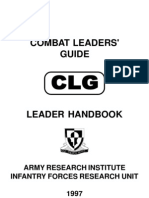 Army Research Institute - Combat Leaders' Guide
