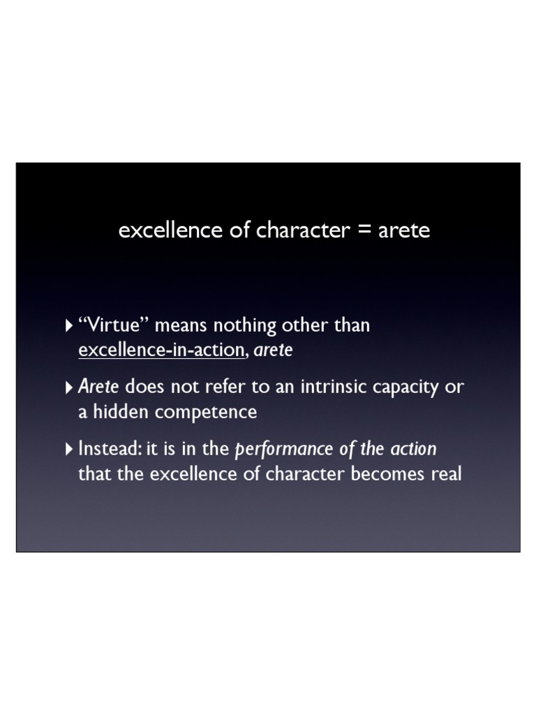 Aristotle Virtue Analysis