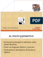 El Texto Expositivo