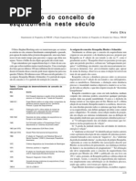 A evolução do conceito de esquizofrenia neste século