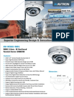 Avtron IR Varifocal Vandal Dome Camera AM-W5665-VMR1