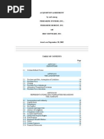 Acquisition Agreement