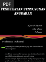 Download PENDEKATAN PENYUSUNAN ANGGARAN by Rio Rizki SN186248088 doc pdf