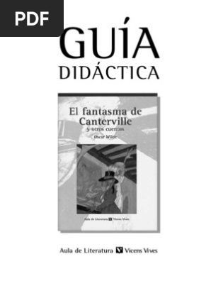 110052d Guia S El Fantasma De Canterville Y Otros Cuentos