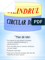 Cilindru Circular Drept