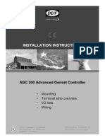 AGC 200 Installation Instructions