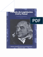 Bentham Tratado de Legislacion Civil y Penal - Tomo III