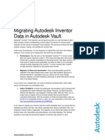Migrating Autodesk Inventor Data in Autodesk Vault