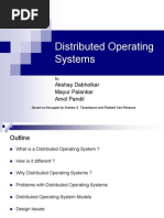 Distributed Operating Systems