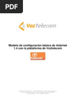 Asterisk 1.4 VozTelecom