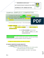 Tempos Simples e Compostos