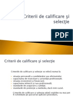 9_criterii Calificare Si Selectie 2009