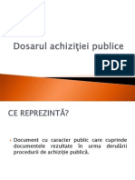 10 - Dosarul Achizitiilor Publice