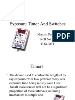 Exposure Timer and Switches