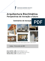 Relatorio Arquitetura Bioclimatica