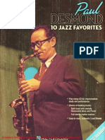 Jazz Play-Along Vol.75 - Paul Desmond